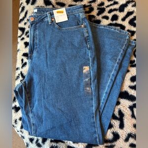 Woman’s flare Blue Jeans